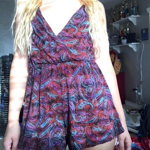 Cute boho romper
